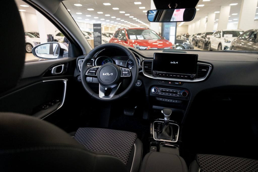 Ratt och display Kia Ceed