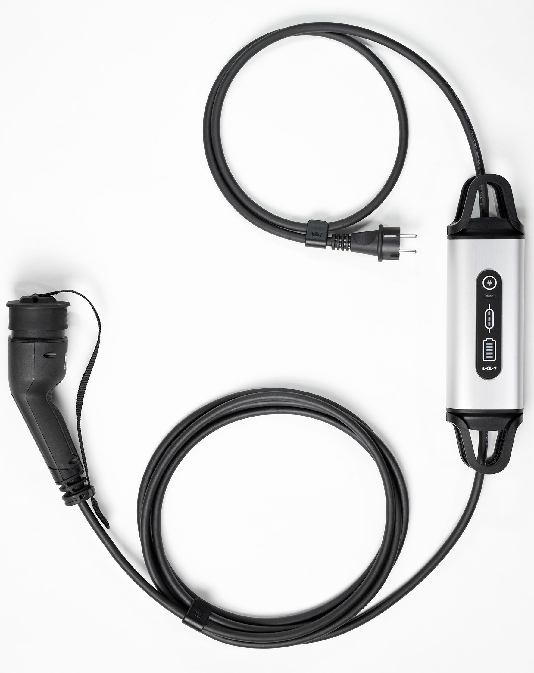 Kia laddkabel Mode 2 ICCB (EU-kontakt, 10A, 6m)